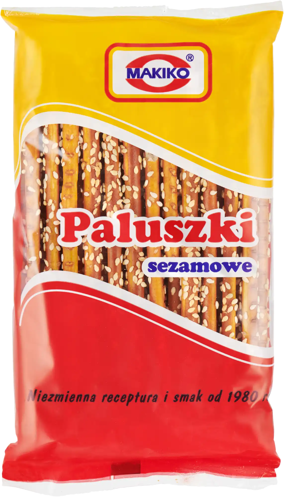 opakowanie paluszków z sezamem